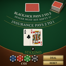 Staxino - Blackjack - Stratégie 21